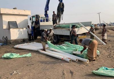 جهود لتجهيز 15 بئر مياه جديدة في عدن