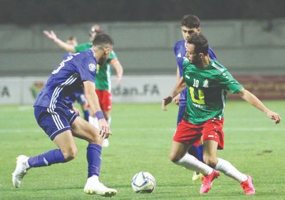 الرمثا يوقف تقدم الوحدات الأردني بثلاثية مثيرة