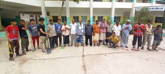 "انتقالي المعلا" يعزز مستويات النظافة بالمدارس