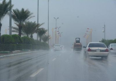 توقعات باستمرار هطول الأمطار الرعدية على مناطق بالسعودية
