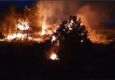 ليبيا.. اندلاع حرائق في الجبل الأخضر شرق البلاد