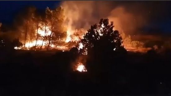 ليبيا.. اندلاع حرائق في الجبل الأخضر شرق البلاد