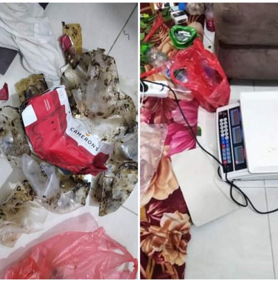 ضبط متهم بترويج الحشيش في المكلا