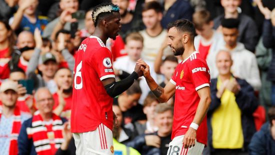 بوجبا وبرونو يقودان يونايتد لسحق ليدز بخماسية