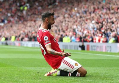  برونو يحقق أرقاما فريدة في البريميرليج مع اليونايتد