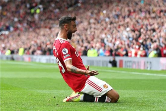  برونو يحقق أرقاما فريدة في البريميرليج مع اليونايتد