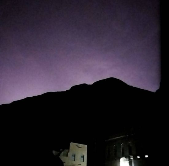 توقف تيار الكهرباء بوادي حضرموت عقب أمطار غزيرة