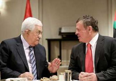 العاهل الأردني يبحث مع الرئيس الفلسطيني جهود السلام
