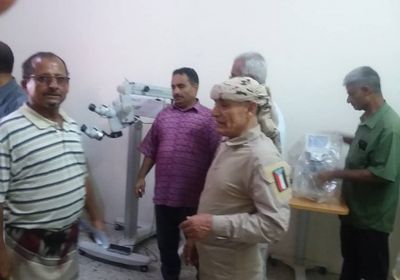 سعيد يزور مستشفى النصر بالضالع.. ويتفقد أقسامه