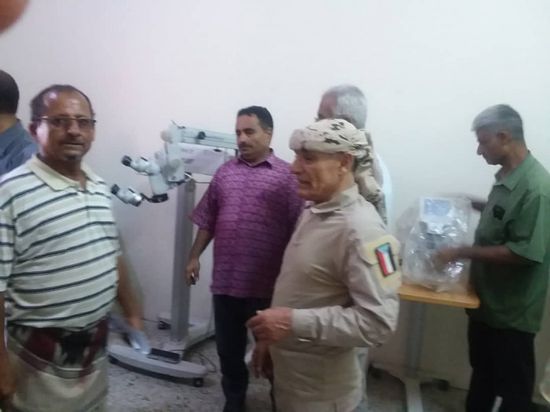 سعيد يزور مستشفى النصر بالضالع.. ويتفقد أقسامه