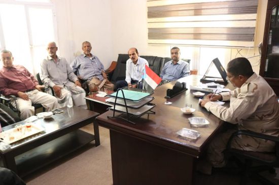 "انتقالي حضرموت" يطلع على تداعيات إقالة اتحاد الكرة بالساحل