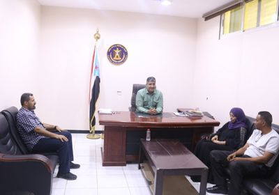 الحريبي يتسلم مهامه رئيسا لانتقالي المنصورة