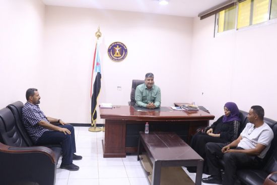 الحريبي يتسلم مهامه رئيسا لانتقالي المنصورة