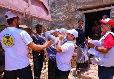 خليفة الإنسانية تواصل تسويق إنتاج مزارعي سقطرى