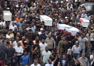 لبنان.. تشييع جثامين ضحايا انفجار عكار ومطالب بالقصاص