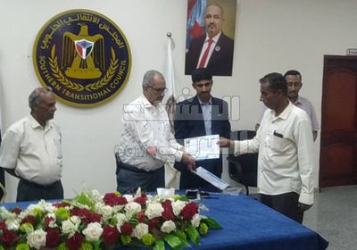 انتهاء فعاليات تدريب كوادر "انتقالي أبين" الإعلامية