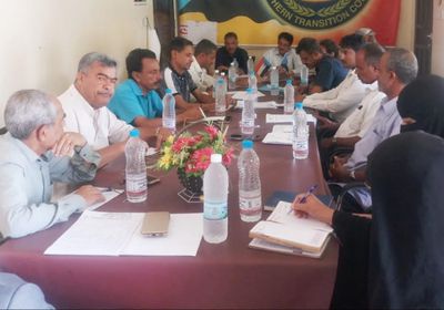 "انتقالي الضالع" يواصل جهود تشكيل اللجان المجتمعية