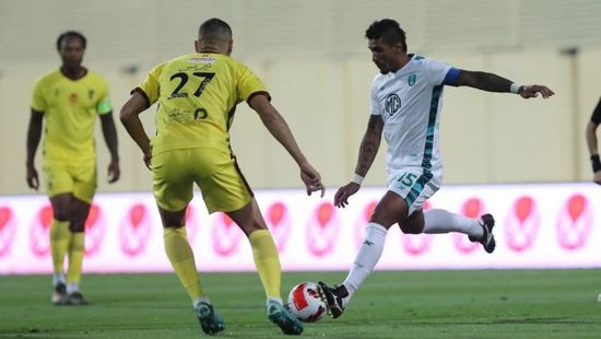 باولينيو يخطف نقطة التعادل للأهلي بصعوبة أمام الحزم