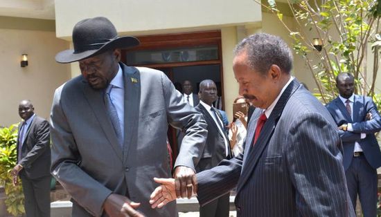 سلفاكير وحمدوك يبحثان عدد من القضايا المشتركة