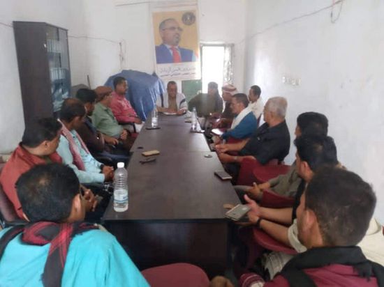 "انتقالي حبيل جبر" يدعم نادي المديرية ويتأهب لحملة خدمية