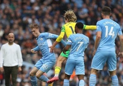 مانشستر سيتي يفيق بخماسية في نورويتش