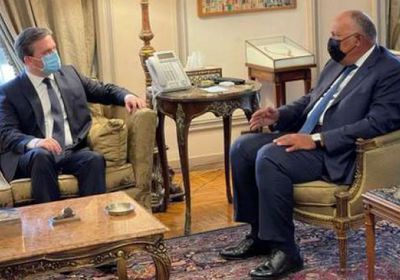 مصر وصربيا تبحثان العلاقات الثنائية بين البلدين