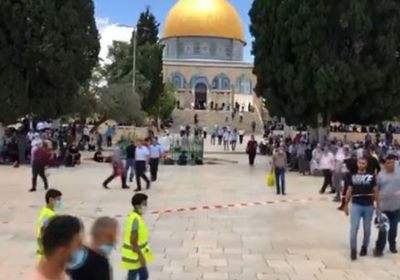 120 مستوطنا إسرائيليا يقتحمون المسجد الأقصى