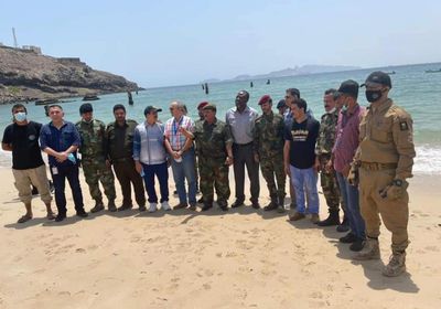 أمن عدن يصطحب وفدًا أمميًا بجولة في الأحياء