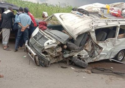 5 ضحايا في تصادم مروري في التربة