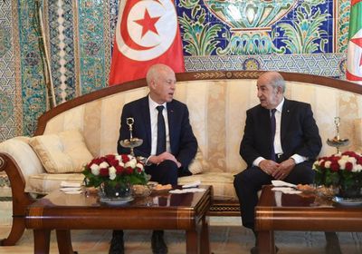 تبون وسعيد يبحثان دعم العلاقات الجزائرية التونسية