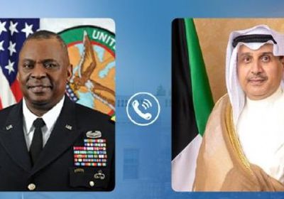 وزيرا الدفاع الكويتي والأمريكي يبحثان القضايا الإقليمية والدولية