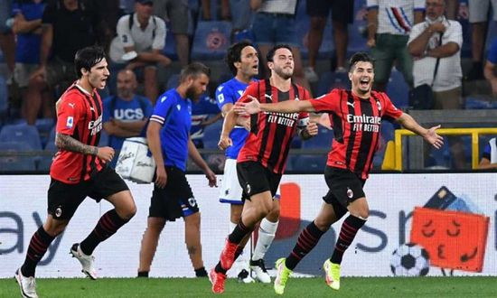 ميلان يتغلب على سامبدوريا في افتتاح الدوري الإيطالي