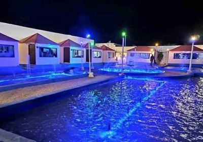 قائد محور عتق يفتتح متنزها سياحيا لنجله المدلل