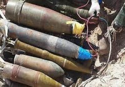 تفجير كمية قذائف شمال نقطة العلم خلال ساعات