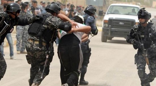 اعتقال إرهابيين في بغداد