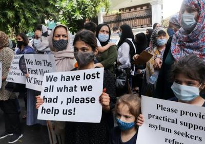  لليوم الثالث.. أفغان يتظاهرون في الهند للمطالبة بحق اللجوء