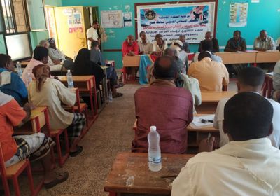 انتقالي الحوطة ينظم لقاءً لتكثيف أنشطته الجماهيرية