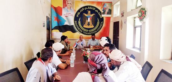 انتقالي الضالع يطلع على معاناة أهالي حجر