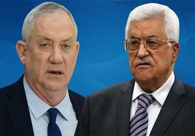 الرئيس الفلسطيني يلتقي وزير الدفاع الإسرائيلي برام الله