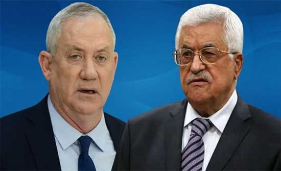 الرئيس الفلسطيني يلتقي وزير الدفاع الإسرائيلي برام الله
