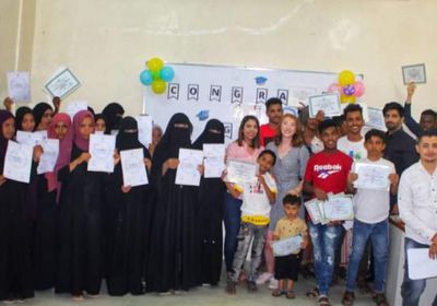 تخريج دفعتين جديدتين من طلاب "سقطرى للتدريب"