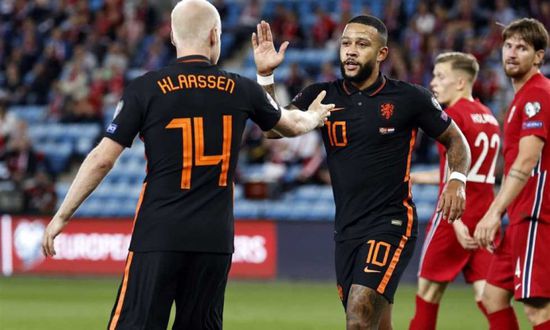هولندا تتعادل مع النرويج في تصفيات كأس العالم