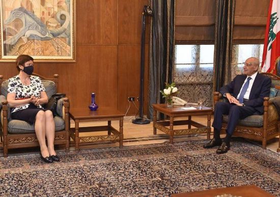 بري يبحث مع المنسقة الأممية تطورات الأوضاع الاجتماعية والإنسانية