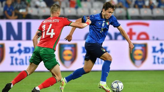 إيطاليا تتعادل مع بلغاريا وتحقق رقما تاريخيا