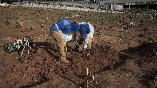 كورونا.. 26 ألف إصابة جديدة و764 وفاة بالبرازيل