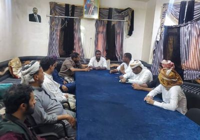 "انتقالي الغيضة" يبحث إعادة هيكلة إداراته