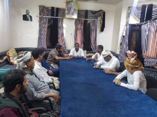 "انتقالي الغيضة" يبحث إعادة هيكلة إداراته