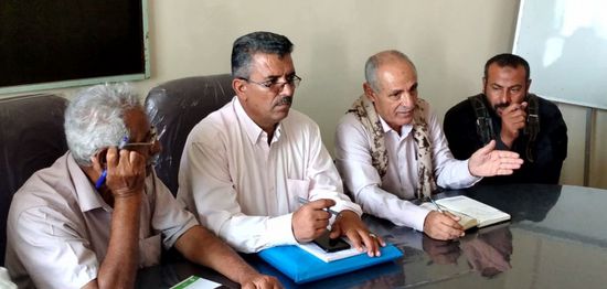 "انتقالي الضالع" يبحث استكمال خطوط ضخ مياه الآبار