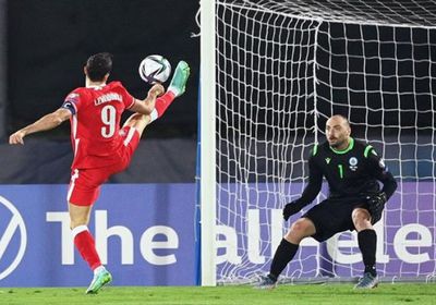 ليفاندوفسكي يقود بولندا لاكتساح سان مارينو بسباعية