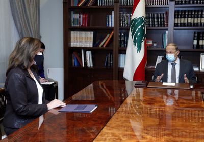 عون يبحث مع المنسقة الأممية تطورات الأوضاع الراهنة